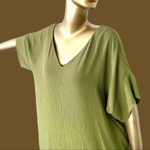 NWT Madewell effortless tunic in Desert Olive